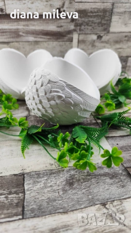  Кашпи от гипсокерамика!!, снимка 5 - Декорация за дома - 53516914