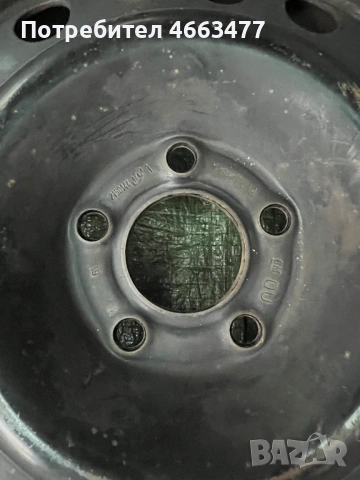 Стоманени джанти 15ки 5х110 GM Opel, снимка 2 - Гуми и джанти - 52593314