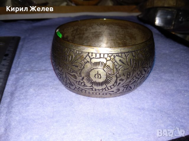 ФЛОРАЛНО РЪЧНО ОРНАМЕНТИРАНА СРЕБРИСТА РЕТРО СТИЛ МЕТАЛНА ГРИВНА 16703