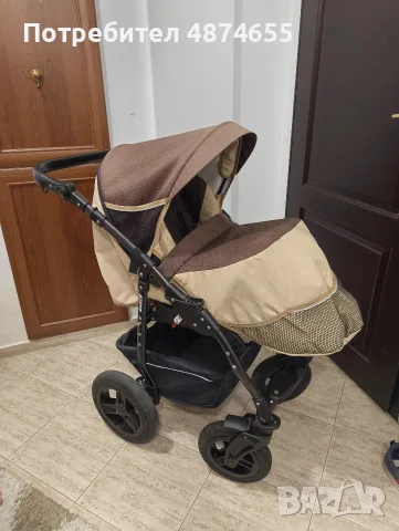 Полска бебешка количка Retrus Danko 2 в 1, снимка 4 - Детски колички - 56059450