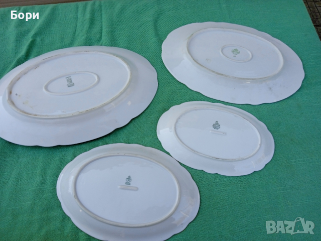 Немски порцелан плата, снимка 6 - Чинии - 36224365