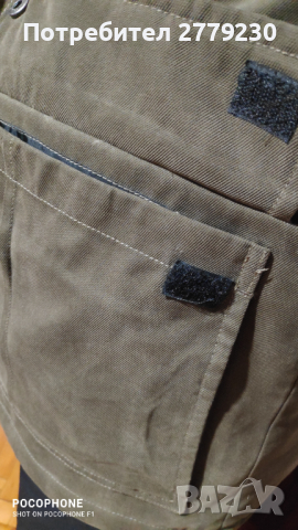 Яке за лов, безшумно,цвят зелен р-р 52, марка Benton Ville, снимка 7 - Екипировка - 36232514