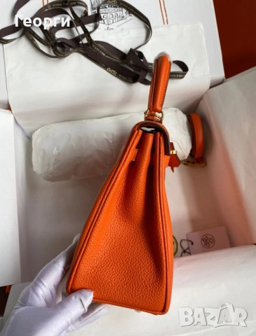 Hermes Kelly Togo 25/30 Чанта, снимка 7 - Чанти - 53619895