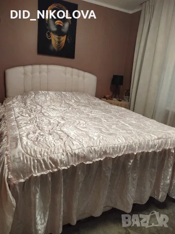 Красиво шалте в бебешко розово, снимка 4 - Покривки за легло - 56369995