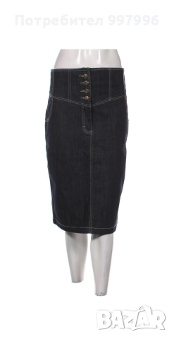 дънкова пола М-Л размер