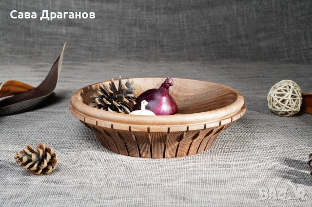 Дървена купа  