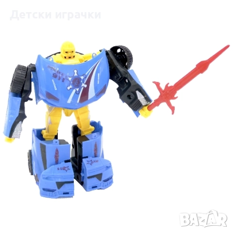 Трансформер робот полицейска кола, 3 цвята, снимка 4 - Други - 52716391