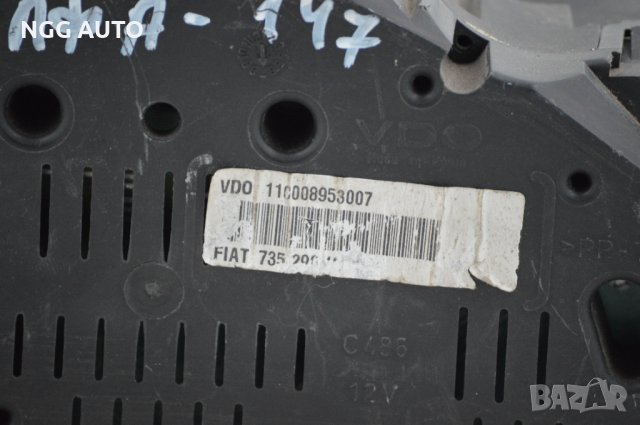 Табло Километраж за Alfa Romeo 147, 735290191, 110008953003, Алфа Ромео 147, снимка 5 - Части - 39888284