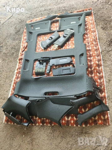 комплект черен таван за Audi A3 8P Панорама , снимка 3 - Части - 53600920