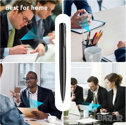 TAOZHI Мини камера с писалка HD 1080P, снимка 5 - HD камери - 53174835