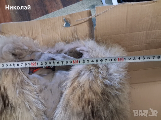 Елек от червена лисица , снимка 4 - Елеци - 56236478
