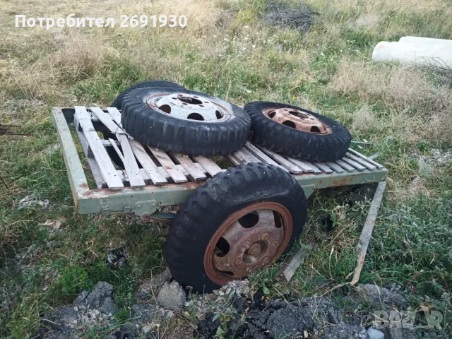 Инвентар за Трактор ХТЗ т012 (навесна палцова косачка, теглич с ремарке)), снимка 2 - Селскостопанска техника - 41525419