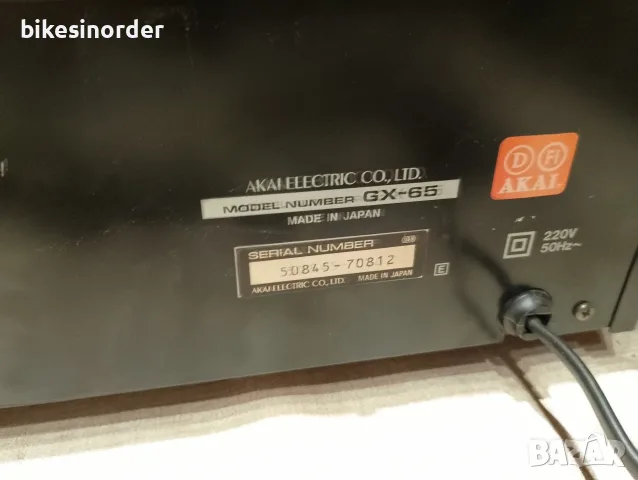 AKAI GX 65 като току що излязъл от магазина , снимка 7 - Декове - 55996866