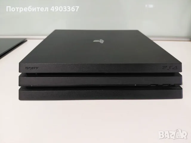 Продавам PlayStation 4 Pro (Пълен Комплект) – Обслужен, в Оригинална Кутия + 2 Джойстика и 9 Игри!, снимка 2 - PlayStation конзоли - 55768753