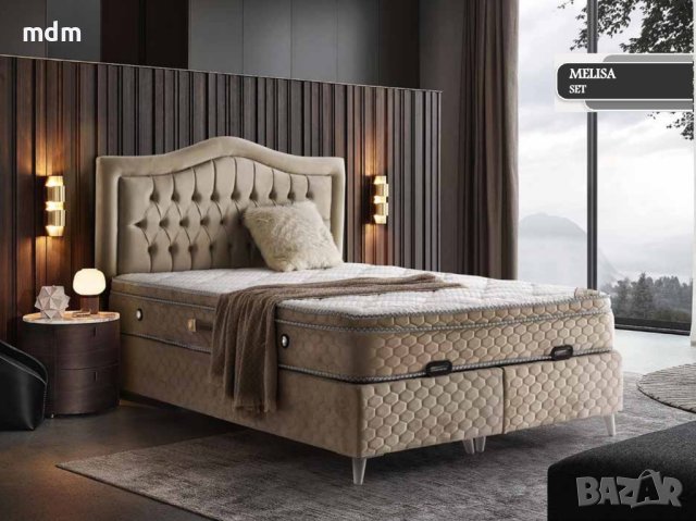 Тапицирани легла с матрак 1490 лв за всички модели, снимка 12 - Спални и легла - 39877323