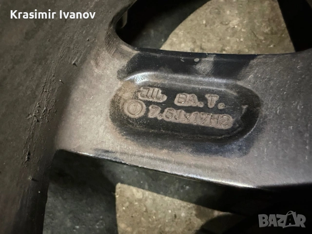 Джанти с гуми 17 5x112, снимка 6 - Гуми и джанти - 53447157