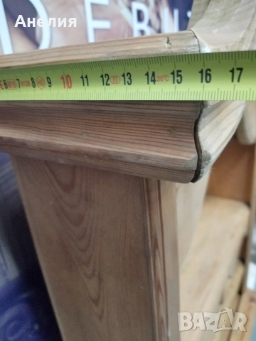 Винтидж стенна етажерка от скандинавски бор , снимка 10 - Декорация за дома - 53052564