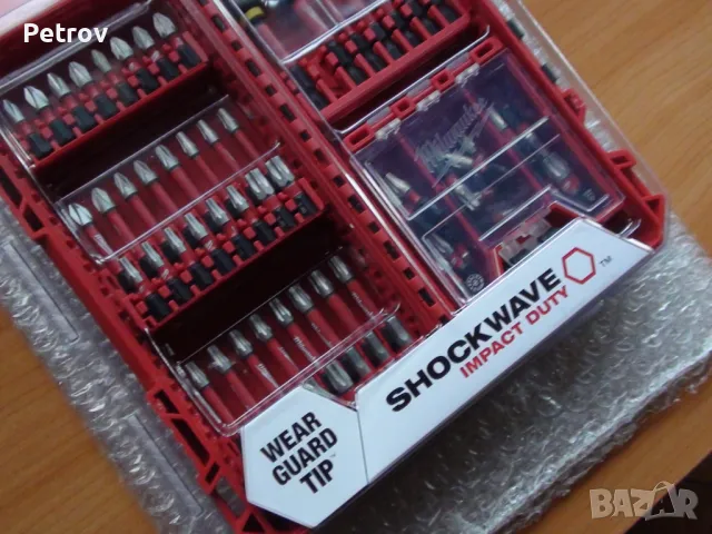 Milwaukee - SHOCKWAVE - Impact Duty - 75 броя Комплект ЧИСТО НОВИ УДАРНИ Битове, Накрайници/GERMAN, снимка 3 - Винтоверти - 44704778