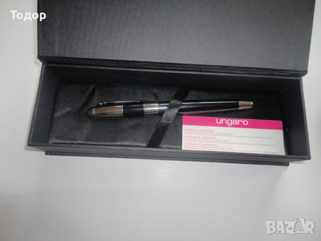 Луксозна писалка Унгаро в кутия сертификат, снимка 4 - Ученически пособия, канцеларски материали - 39141657