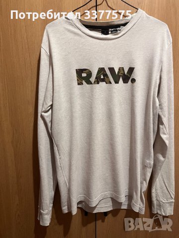 Тениска G-star raw с дълъг ръкав, снимка 4 - Тениски - 44496154