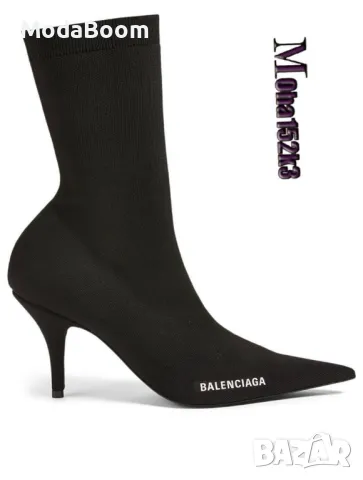 Balenciaga дамски боти на ток , снимка 3 - Дамски боти - 48122609