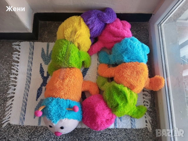 Огромни плюшени играчки - Heunec плюшено мече, пухкаво куче, гъсеница, снимка 13 - Плюшени играчки - 50996406