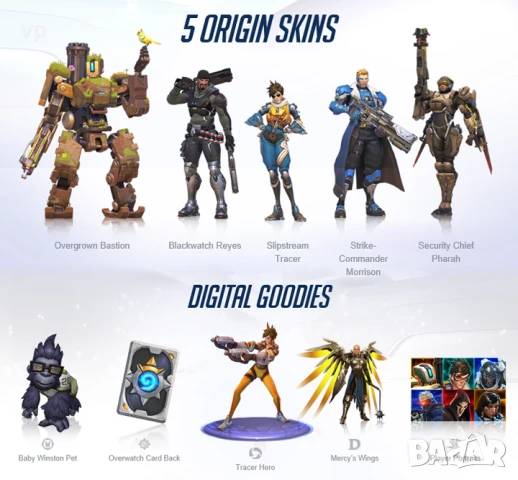 Продавам хитовата игра Overwatch - Legendary Edition диск за PC он-лайн шутър team-based action game, снимка 18 - Игри за PC - 50849330