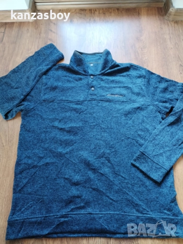 eddie bauer Half Zip - страхотна мъжка блуза КАТО НОВА ХЛ, снимка 6 - Блузи - 52641304