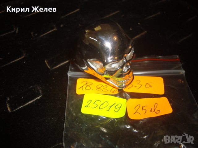 СТОМАНЕН ХЕВИ-МЕТЪЛСКИ НЕО-ГОТИКА ПРЪСТЕН НЕРЪЖДАЕМ НОВ 25019, снимка 9 - Пръстени - 34376412