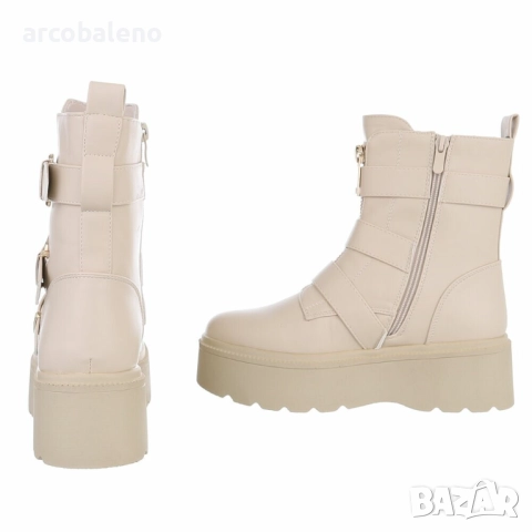 Дамски класически боти до глезена, 3цвята , снимка 11 - Дамски боти - 52135271