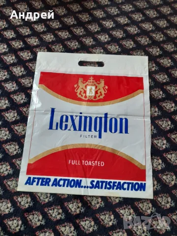 Стара найлонова торбичка Lexington, снимка 2 - Други ценни предмети - 48521354