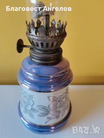 Порцеланова газена лампа , снимка 4 - Антикварни и старинни предмети - 47319099