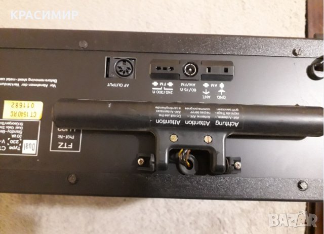 DUAL CТ 1540 RC, снимка 7 - Ресийвъри, усилватели, смесителни пултове - 35883369