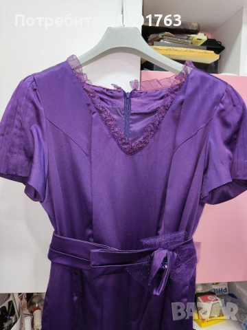 Елегантна дамска рокля, снимка 4 - Рокли - 36142219