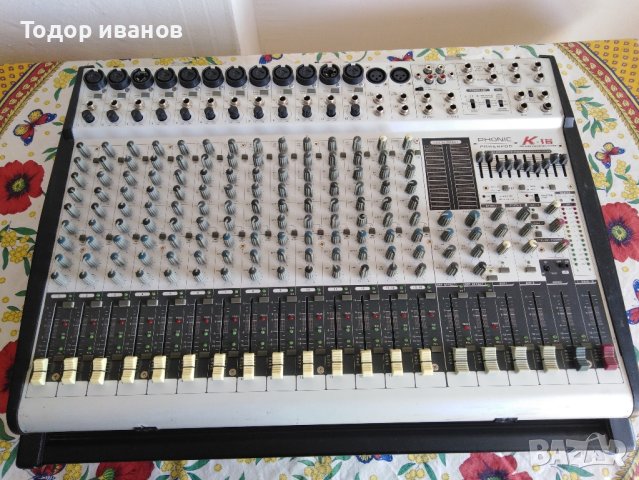 phonic-16 power mixer, снимка 1