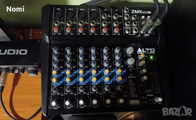 Alto Professional ZMX122FX-Миксер с ефекти на ALESIS