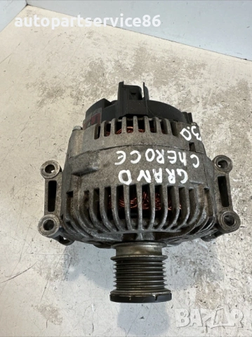 Алтернатор за Jeep Grand Cherokee 3.0 CRD (2007), снимка 3 - Части - 53521524