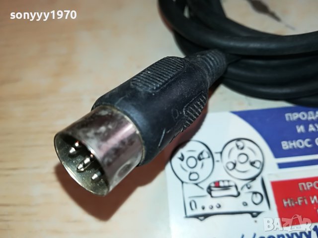 АУДИОКАБЕЛ 2МЕТРА 6-ТИЦИ ОТ ГЕРМАНИЯ 1703231719, снимка 5 - Други - 40037267