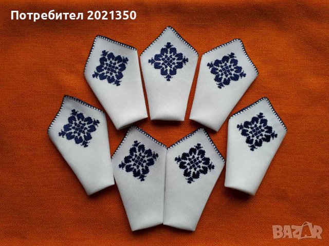 Разнообразни ръчно бродирани копринени кърпички с български шевици, снимка 4 - Ръчно изработени сувенири - 41248142