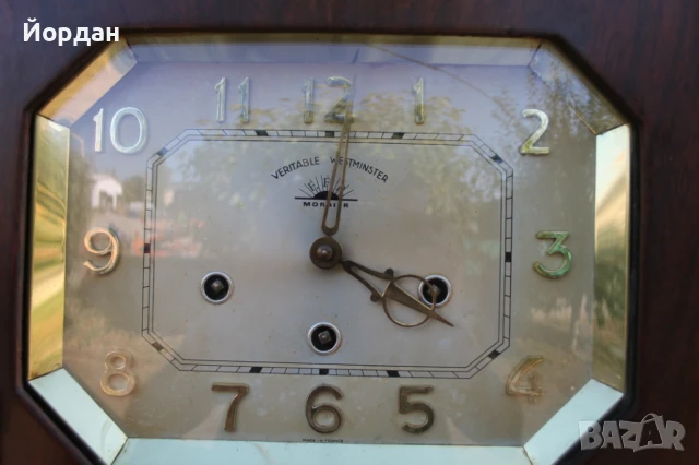 Френски стенен часовник 'Morbier Westminster'', снимка 2 - Стенни часовници - 51378561