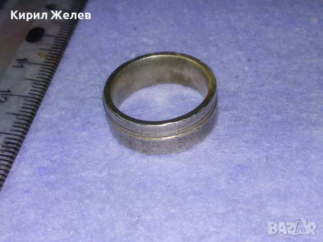 Стара МАСИВНА СРЕБЪРНА СТИЛНА ХАЛКА ПРЪСТЕН СРЕБРО 925 РЪЧНА МАЙСТОРСКА АРТ ИЗРАБОТКА 40517, снимка 16 - Пръстени - 42599893