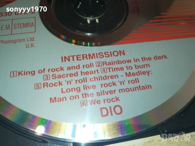 DIO INTERMISSION CD 0708251800, снимка 16 - CD дискове - 51288864