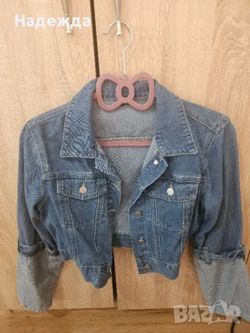 дамско дънково яке, снимка 1