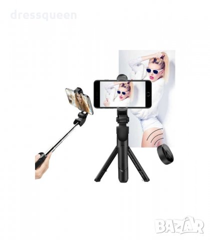0869 XT-02 XT-09 Селфи стик трипод за телефон , Статив, Bluetooth дистанционно , снимка 3 - Селфи стикове, аксесоари - 34230380