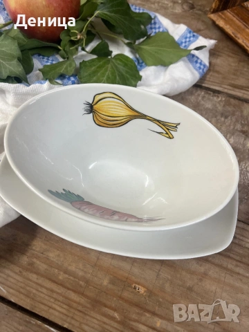 Villeroy & Boch- проектирана от дизайнерката Кристин Ройтер през 60-те и началото на 70-те години на, снимка 3 - Други - 53761378