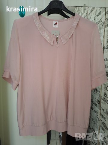 Блузка с размери Л, ХЛ, 2ХЛ, 3ХЛ , снимка 7 - Ризи - 42457013