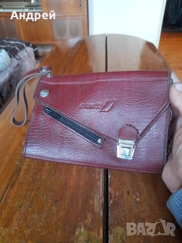 Стара чантичка за документи БГА Балкан,Balkan, снимка 2 - Други ценни предмети - 53261829