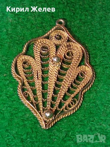 СТАРИНЕН ФИЛИГРАНЕН СРЕБЪРЕН МЕДАЛЬОН СРЕБРО с ГРАНУЛАЦИЯ РЪЧНА РАБОТА УНИКАЛНО БИЖУ 19 ВЕК 24484, снимка 10 - Антикварни и старинни предмети - 34753933