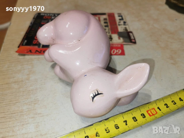 ПОРЦЕЛАНОВО ЗАЙЧЕ-КАСИЧКА 1101260734LCHERY, снимка 17 - Антикварни и старинни предмети - 53059515