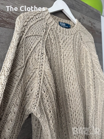 Пуловер Ralph Lauren Hand Knit - L-XL размер, снимка 2 - Блузи с дълъг ръкав и пуловери - 53441592